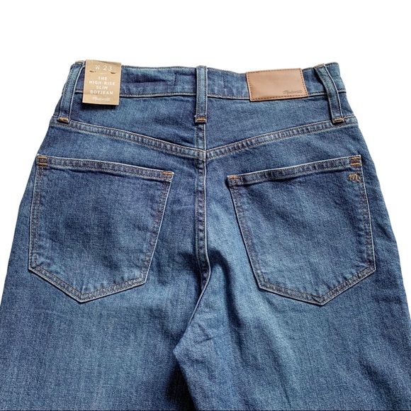 Madewell The High Rise Slim Boyjean Boyfriend Jean - Picture 6 of 12